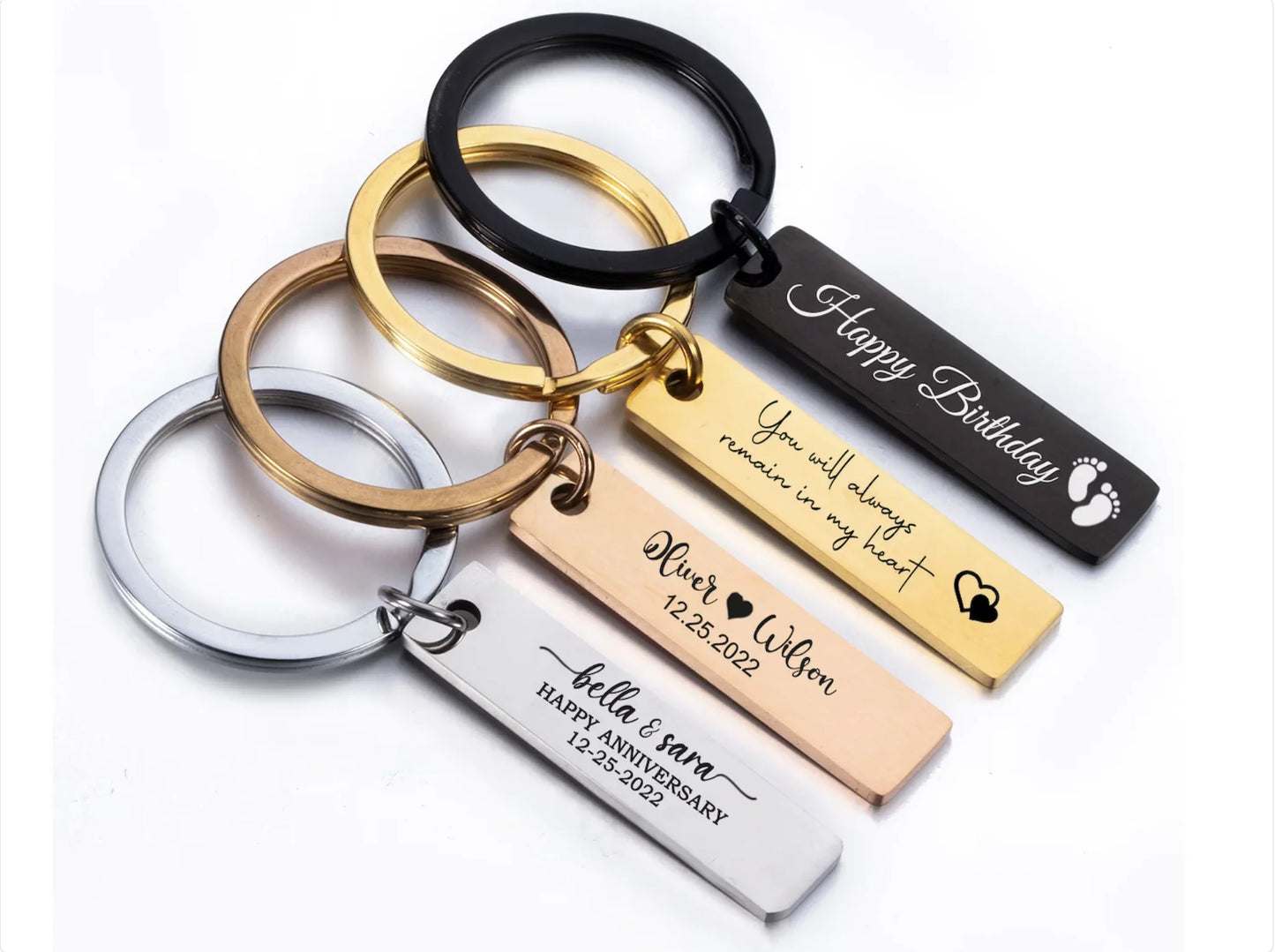 Personalized Keychain Engraved Keychain A Great Accessory And Gift In Daily Life