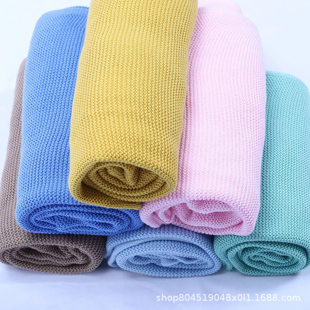 Personalized Name Baby Blanket Embroidered Name Knit Baby Blanket Newborn Gift New Mom Newborn Baby Girl Boy Christmas Gift