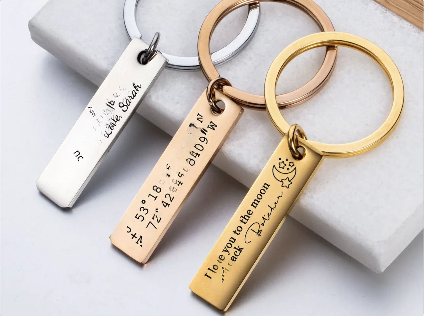 Personalized Keychain Engraved Keychain A Great Accessory And Gift In Daily Life