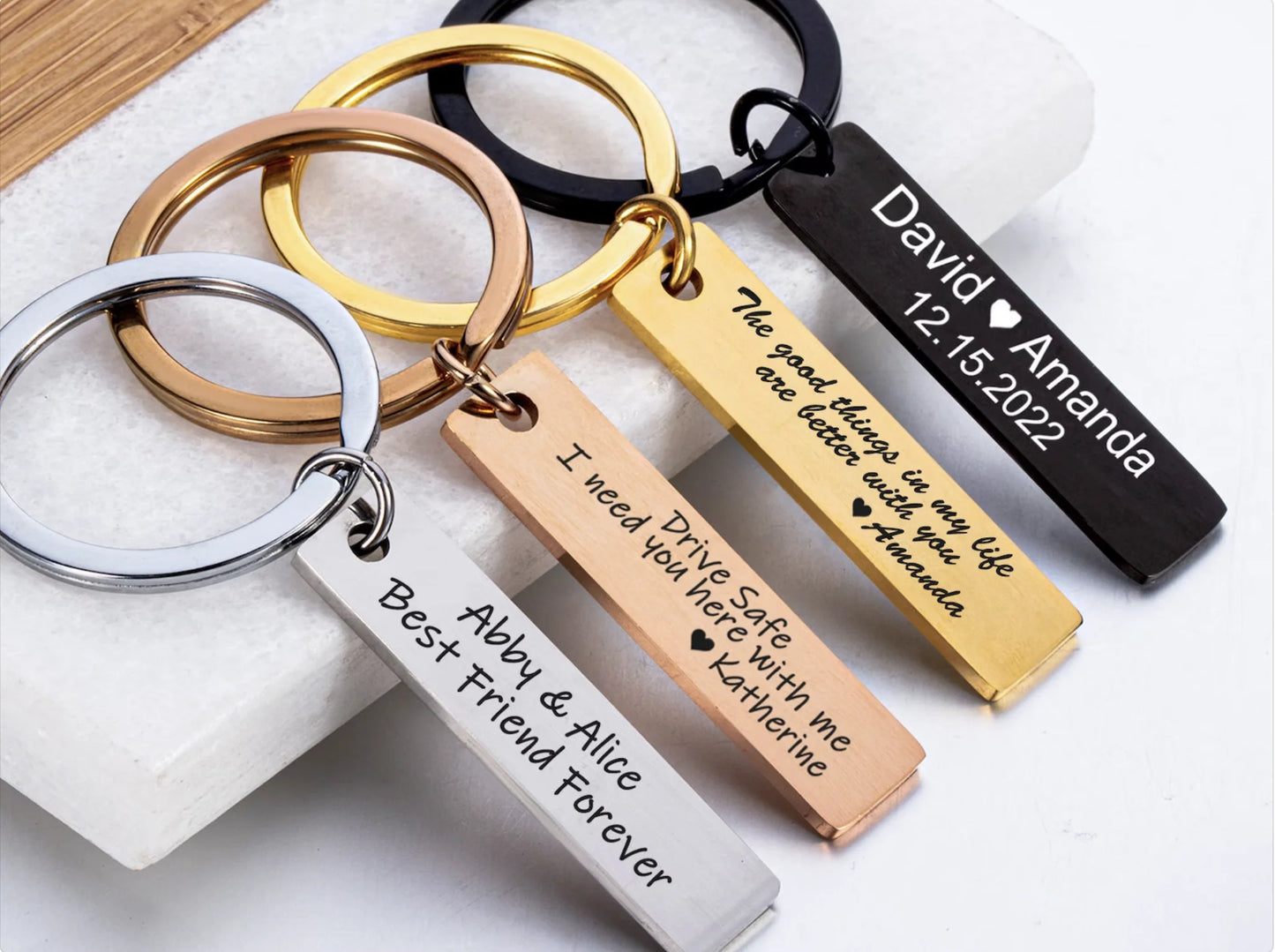 Personalized Keychain Engraved Keychain A Great Accessory And Gift In Daily Life