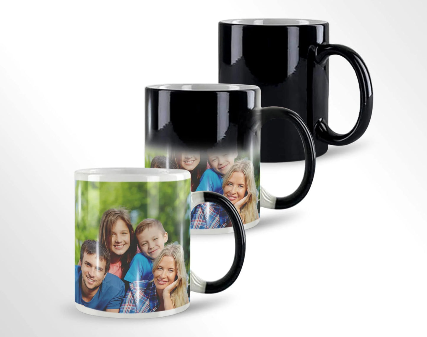 Personalized Photo Mug 11oz custom pictures Ceramic Color Changed Cup Family Gift Mug Wedding anniversary Mugs