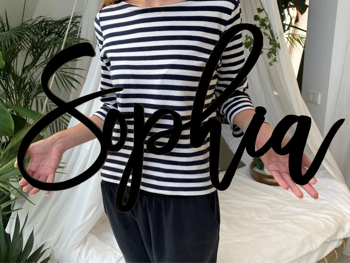 Custom Name Sign Personalized Wooden First Name Sign for Nursery Wall Decor Wood Letters Baby Nursery Name Plate For Wall Decor